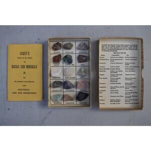 Scott's Guide to the Study of Rocks and Minerals - Collector's Educational Kit
